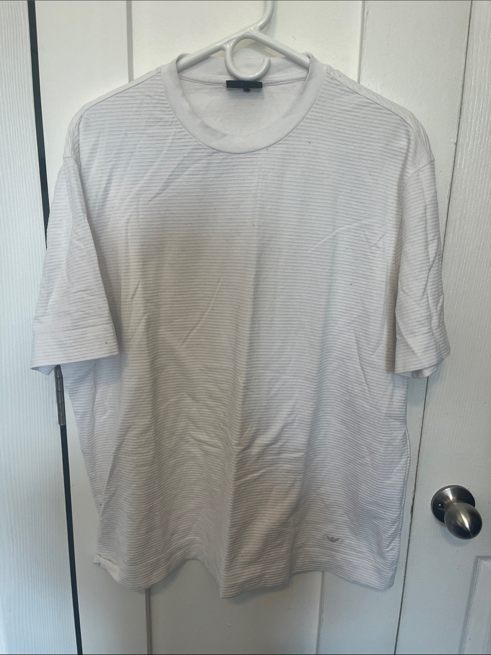 White Armani Emporium tee
